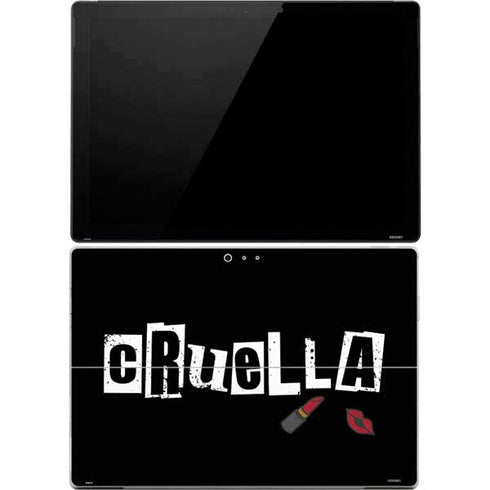 Disney Cruella (2021) Logo and Lipstick Surface Pro 4 Skin